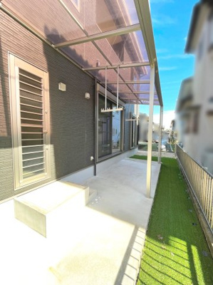 【庭】 | いなべ市大安町中央ヶ丘１丁目 | テラス