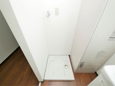 【設備】 | みおつくし江戸堀 | 洗濯機置き場です