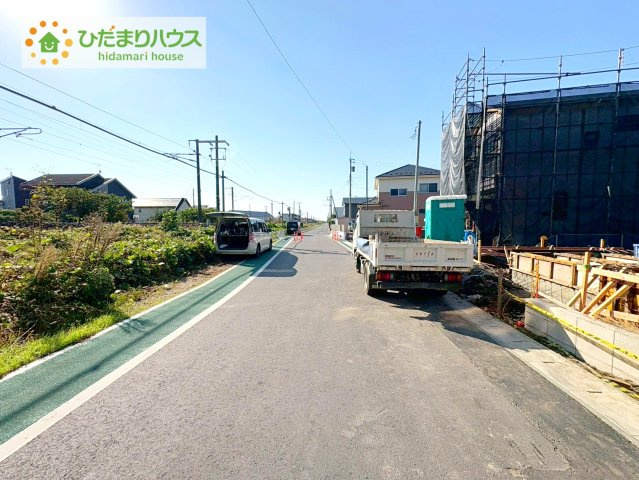 ひたちなか市高場第8　新築戸建の外観|閑静な住宅地で叶える穏やかな新生活☆彡