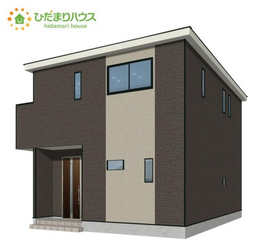 ひたちなか市高場第8　新築戸建の前面道路含む現地写真|ショッピング施設が充実した利便性のよい立地です♪