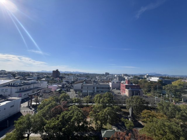 サンパーク松江城テラスの展望