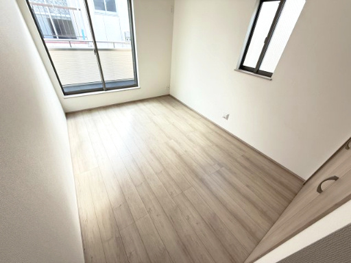 堺市美原区黒山　新築一戸建ての洋室