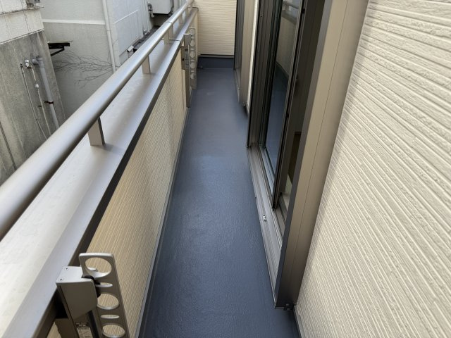 堺市美原区黒山　新築一戸建てのバルコニー