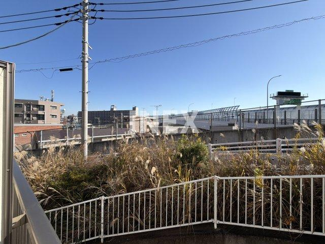 横浜市鶴見区岸谷３丁目のアパートの展望