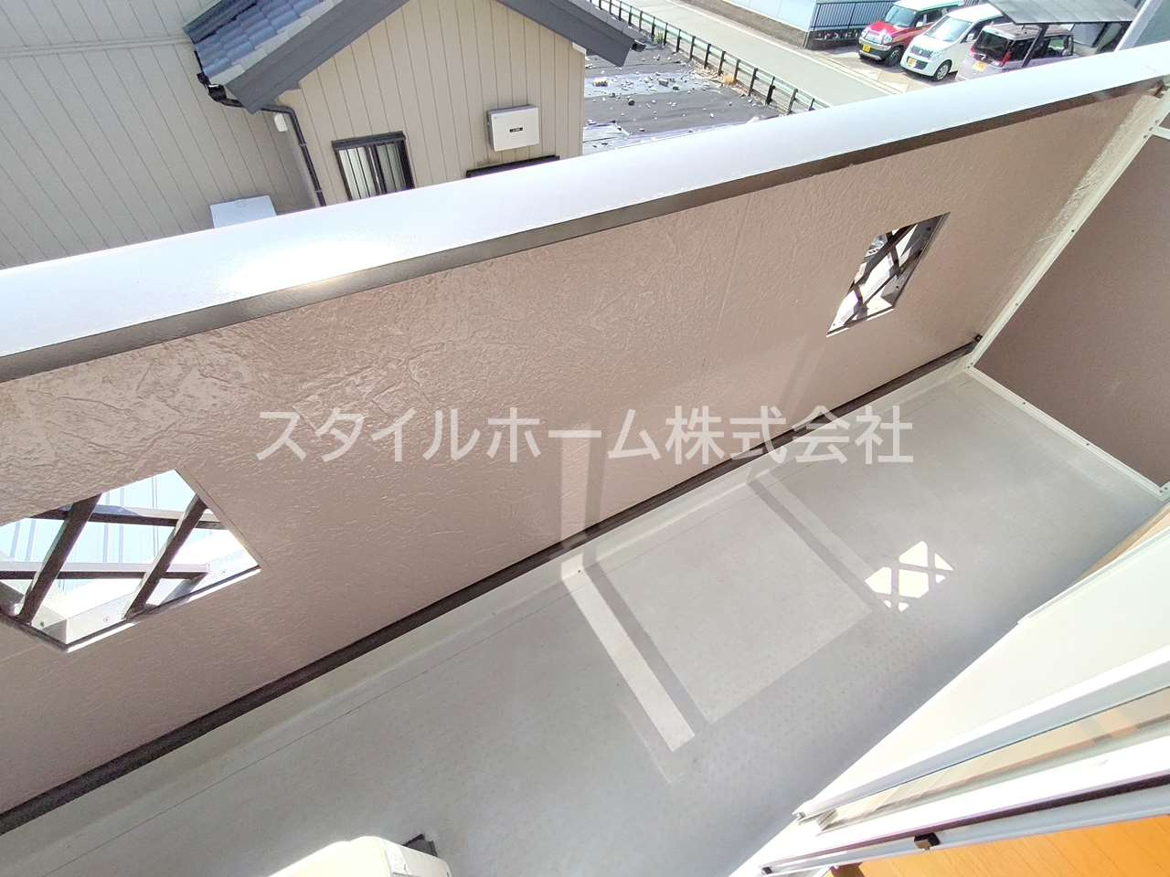 レガーロコモドのバルコニー