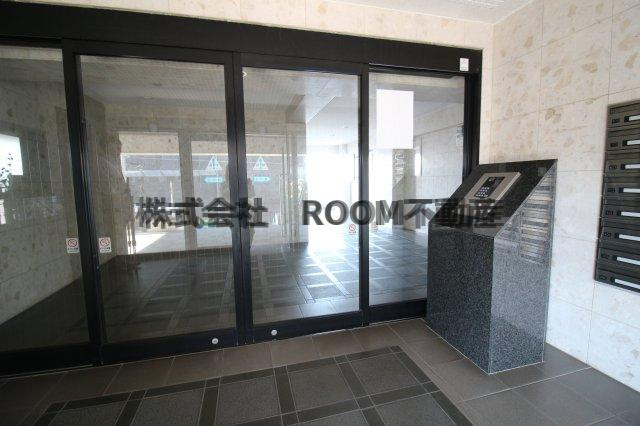 エスポワール都城Ⅱのエントランス|清潔なエントランスです