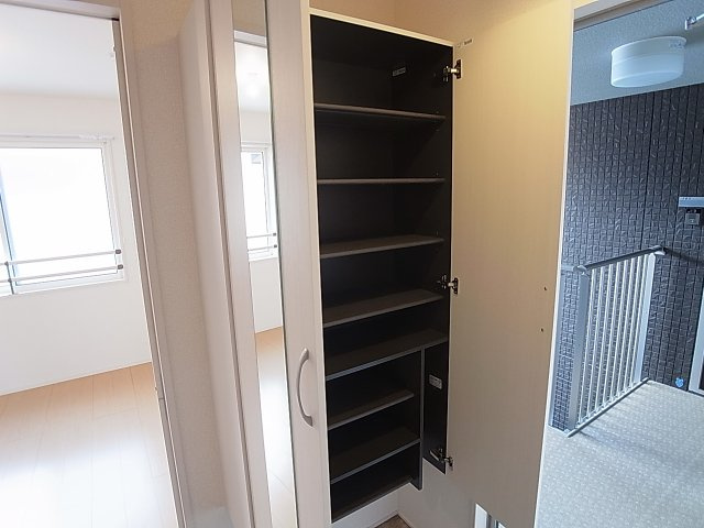 プランドールハイムの玄関|大きなシューズＢＯＸが嬉しいです