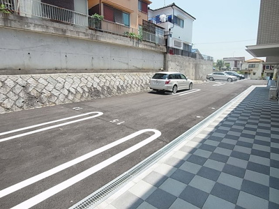 【駐車場】 | プランドールハイム | 敷地内駐車場完備してます