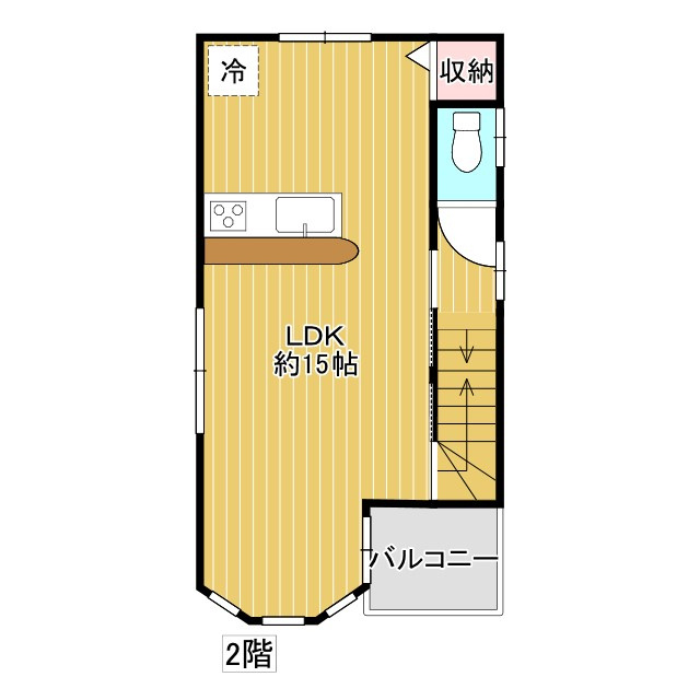 大阪府東大阪市長堂2-13-10の間取り