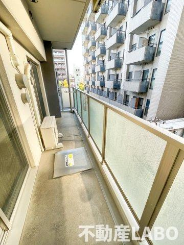 エステムプラザ難波WEST Ⅱプレディアのバルコニー