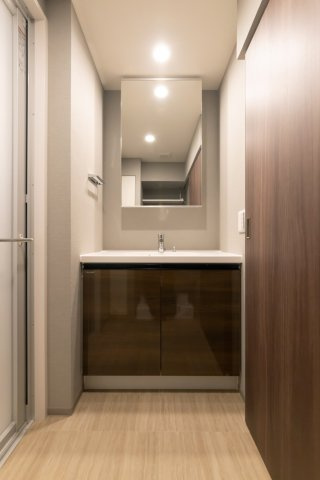 プラウドフラット文京千駄木の独立洗面台