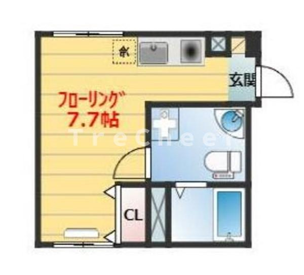 グリーンスタイリオ西尾久の間取り