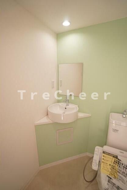 グリーンスタイリオ西尾久の洗面所