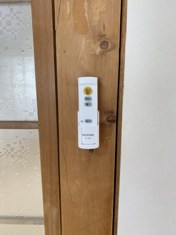 OKハウス有家の設備|洋室は明るさ調整可能なシーリングライト付き。