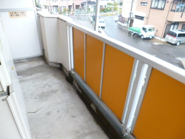 ベルメゾン小島のバルコニー