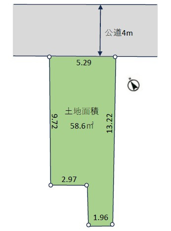 売地　（川崎区渡田東町）