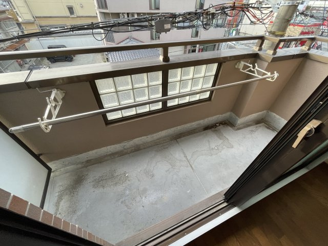 アポテッケン鳴尾のバルコニー