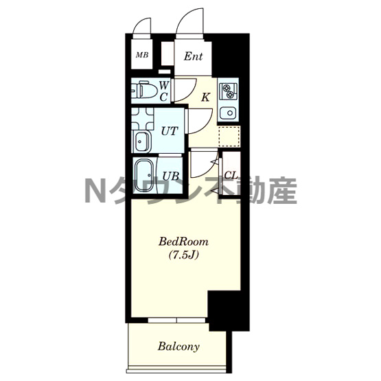 【間取り】 | S-RESIDENCE上飯田駅前 | 間取りです。