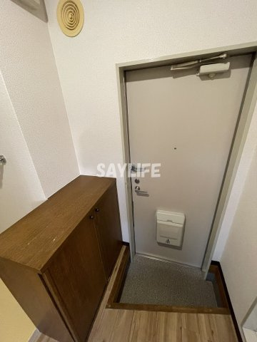 ポプルスONEの玄関