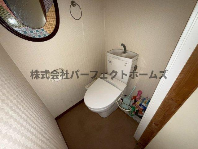 昭栄町戸建　賃貸のトイレ|トイレもきれいです