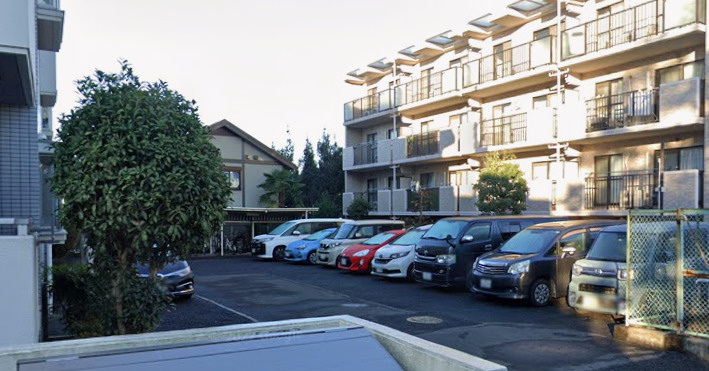 パーセル武創Ⅰの駐車場