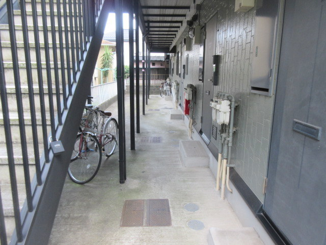 ハイツ飯田のその他共用部分|共用廊下