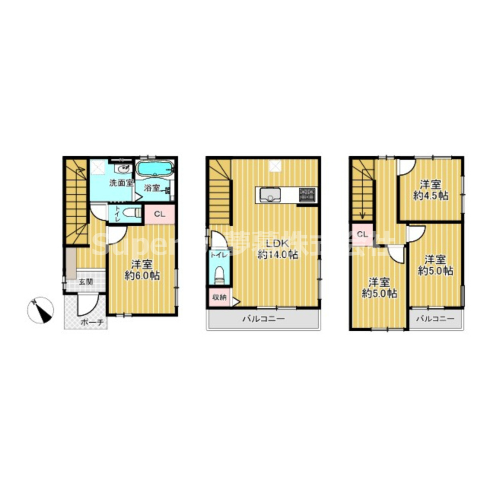 【新築戸建て】大津市長等3丁目