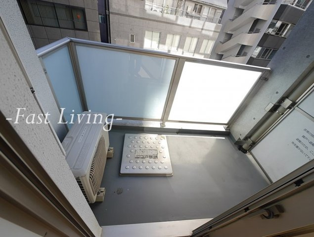 麹町二番町マンションのバルコニー
