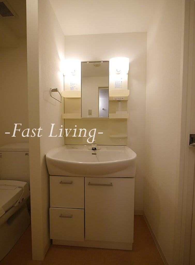 麹町二番町マンションの洗面所