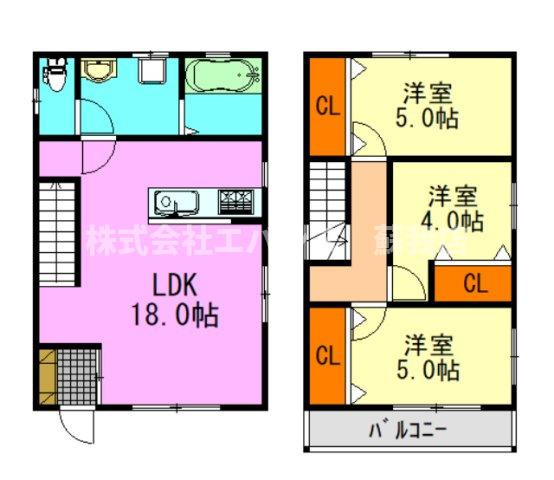 【間取り】 | 星久喜町戸建