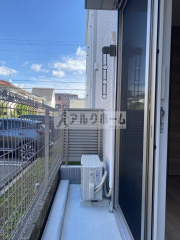 ヴェールエール太子堂のバルコニー