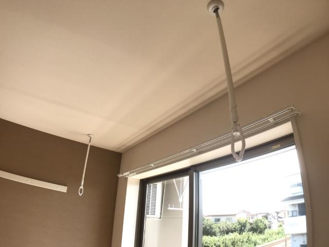 フランシーズの設備|室内物干し