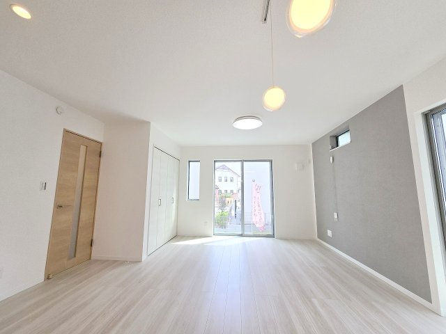 羽村市羽加美3丁目　新築　全9棟　4号棟の居間・リビング