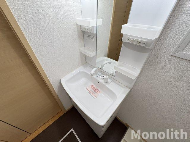 ダンデライオンB棟の洗面所