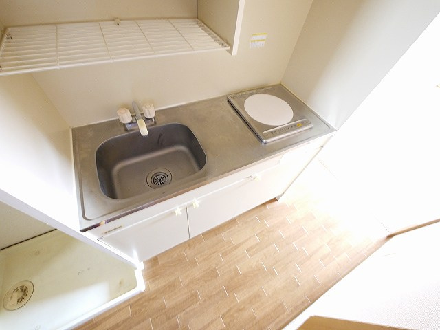 ハイツソレイユのキッチン|きれいなキッチンです