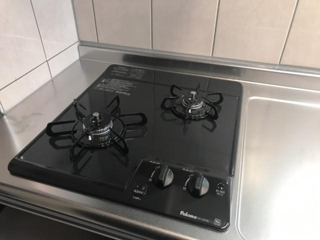 Prendre（プランドール）のキッチン|２口ガスコンロ