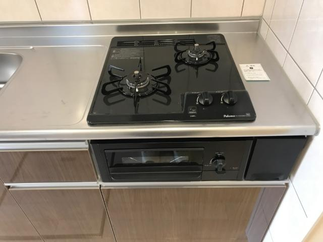 エンプレスⅤのキッチン|ガスコンロ