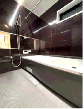 尼崎市東園田町　新築戸建の浴室