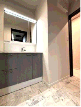 尼崎市東園田町　新築戸建の独立洗面台