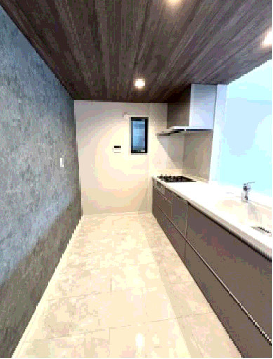 尼崎市東園田町　新築戸建のキッチン