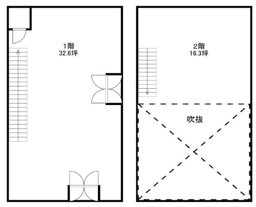 【間取り】 | クロス茶屋町