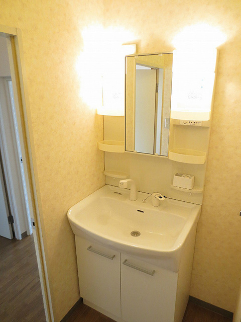 カーサーあざみ野の洗面所