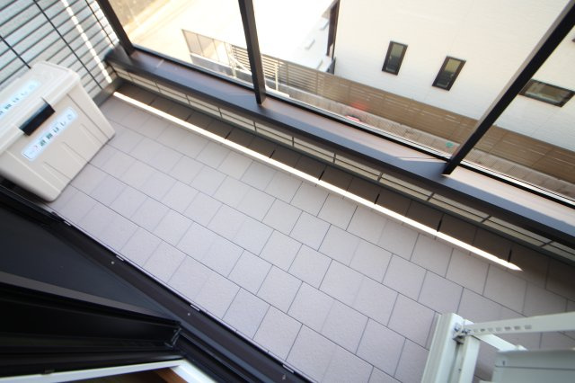 カーサ　フィオーレのバルコニー