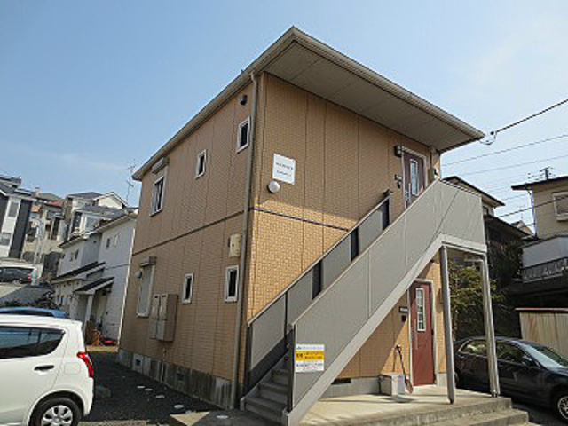 ハピネスヒルズBの外観