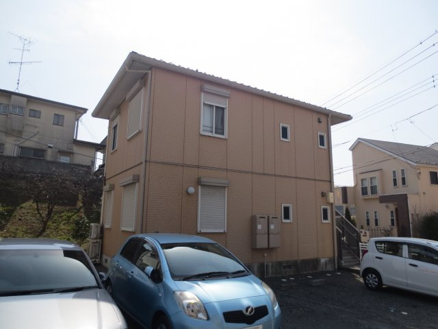 ハピネスヒルズBの外観