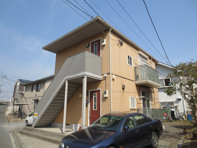 ハピネスヒルズBの外観