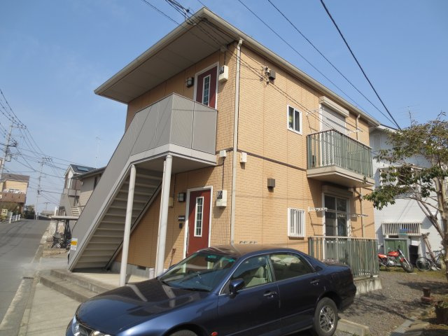 ハピネスヒルズBの外観