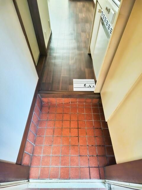 サンハイツの玄関