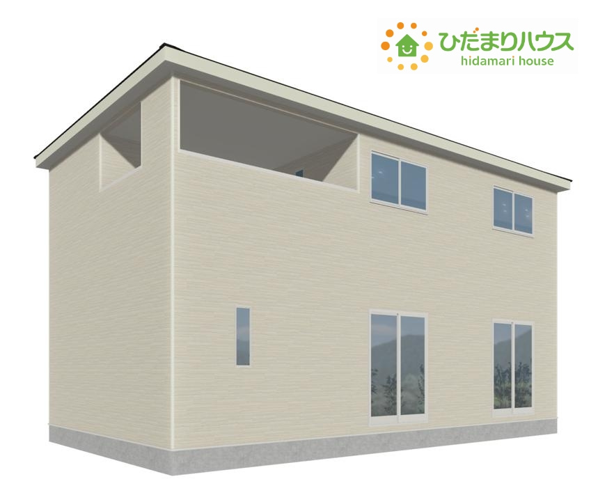 高萩市高浜町第2　新築戸建　1号棟の外観パース|お気軽にお問い合わせくださいませ!(^^)!