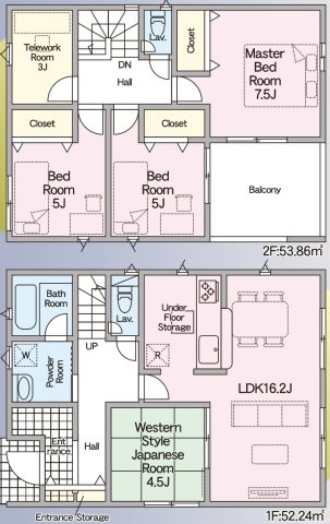 【間取り】 | 仲介手数料無料！佐波小学校に通える新築戸建　防府市開出　第４－１号棟　クレイドルガーデン　アーネストワン | お客様のご意見を凝縮した使いやすい間取り